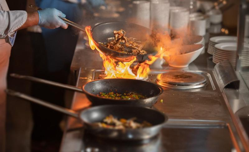 Crystal Inn Hotel - Alamein (Adults Only) Эль-Аламейн Экстерьер фото A wok in use